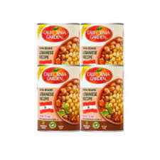 فول مدمس لبناني 450 غ 4 حبة كاليفورنيا جاردن